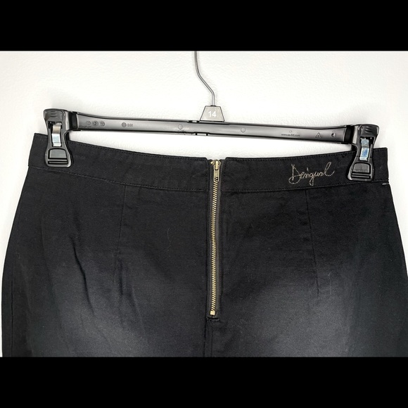 Desigual Black Denim Skirt - Jackie - Picture 6 of 10